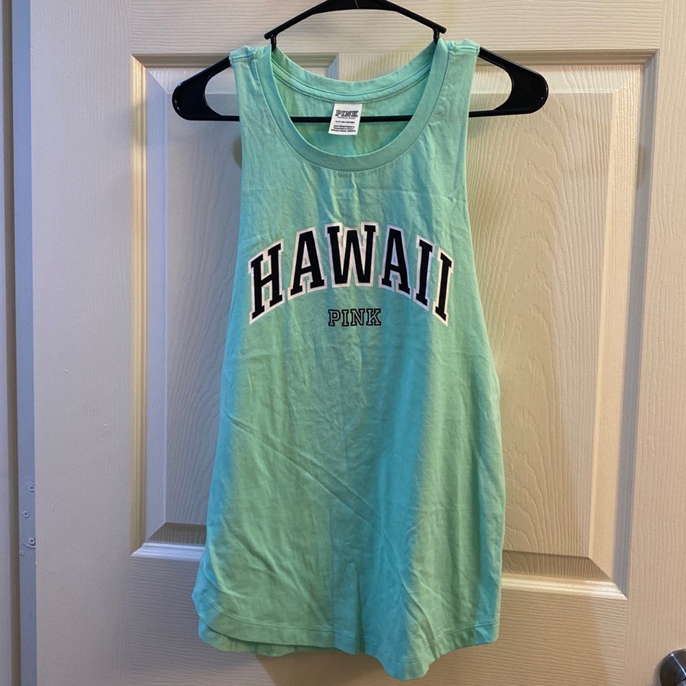PINK Hawaii tank top